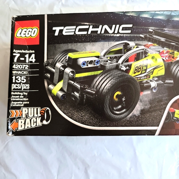 42072 Technic WHACK! Building Toy - Black and Yellow like...